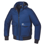 Textile motorcycle jacket SPIDI METROMOVER Black/Blue