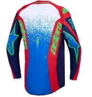 Мотокрос джърси ALPINESTARS FLUID DRAG BL/NV/RD/WH