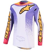 Детско мотокрос джърси Alpinestars FLUID DRAG LIL/BLU/GLD