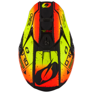 Motocross helmet O'NEAL 5SERIES SCARZ BLACK/RED/YELLOW V.24
