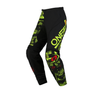 Мотокрос брич O'NEAL ELEMENT ATTACK V.23 BLACK/NEON YELLOW