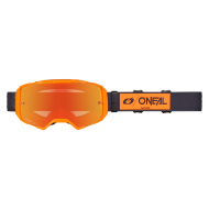Motocross Goggles O'NEAL B-22 CORE BLACK/ORANGE - RADIUM RED