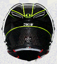 MOTORCYCLE HELMET AGV PISTA GP RR PERFORMANTE CARBON/YELLOW FLUO