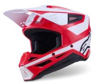 Κράνος μοτοκρός ALPINESTARS SM3 ΘΕΡΜΟΚΡΑΣΙΑ ΚΟΚΚΙΝΟ/ΛΕΥΚΟ/ΜΑΥΡΟ