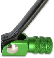 Manetă schimbător pliabilă din aluminiu forjat verde MOOSE RACING 81-0347-02-30