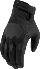 Manusi moto dama ICON HOOLIGAN CE - NEGRE