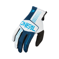 Motocross gloves O'NEAL MATRIX SPLIT BLUE/WHITE V.25