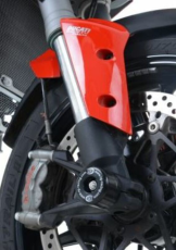 Протектор за ос R&G RACING black fork protection Ducati Multistrada 1200