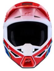 Motocross helmet ALPINESTARS SM3 FALCON RED/WHT/BLU
