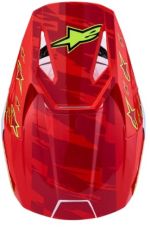 Motocross helmet ALPINESTARS SM3 FALCON RED/WHT/BLU
