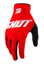 Motocross gloves SHOT Burst Red
