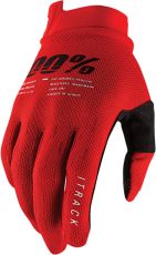 Мотокрос ръкавици 100%  iTRACK RED 