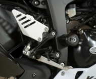 Краш тапи R&G RACING Aero Crash Protectors White Kawasaki ZX6R 636 13-25