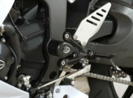 Краш тапи R&G RACING Aero Crash Protectors White Kawasaki ZX6R 636 13-25
