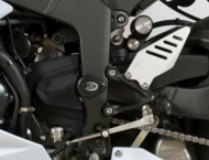 Краш тапи R&G RACING Aero Crash Protectors White Kawasaki ZX6R 636 13-25