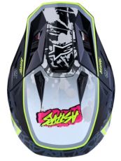 ALPINESTARS SM7 BLASTER BLK/GRY/YLW motocross helmet