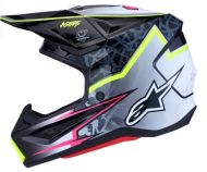 ALPINESTARS SM7 BLASTER BLK/GRY/YLW motocross helmet