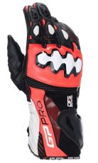 Mănuși din piele ALPINESTARS GP PRO V4 NEGRU/ROȘU/ALB