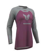 Дамско мотокрос джърси THOR RIDEMODE MENACE PURPLE/GRAY