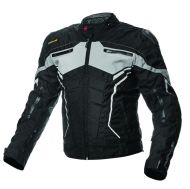 Textile motorcycle jacket ADRENALINE SCORPIO BLACK
