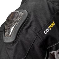 Textile motorcycle jacket ADRENALINE SCORPIO BLACK