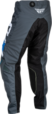 Pantaloni de motocross FLY RACING Kinetic Prix pentru copii - Albastru strălucitor/Carbune/Alb