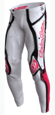 Pantaloni motocross TROY LEE DESIGNS SE Ultra Membrane Pants - Alb/Infra Red