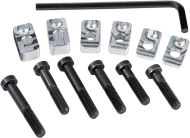 Handlebar lift kit black/chrome MOOSE RACING 23-002