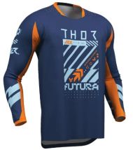 Tricou motocross THOR LAUNCHMODE FUTURA NV/ORG