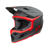 Мотокрос каска O'NEAL 3SERIES E-STROKE GRAY/RED V.26