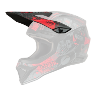 Vizier cască O'NEAL 1SERIES VIBRANT BLACK/RED