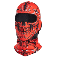 ICE2 SOLID SCULL RED beanie