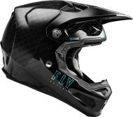 Κράνος Motocross FLY RACING Formula Smart Carbon Solid Κράνος - Μαύρο