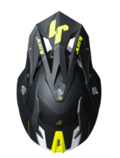 Motocross Helmet Just1 J-18 F Hexa Fluo Yellow/Black/White
