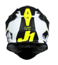 Motocross Helmet Just1 J-18 F Hexa Fluo Yellow/Black/White