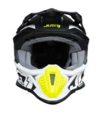 Motocross Helmet Just1 J-18 F Hexa Fluo Yellow/Black/White