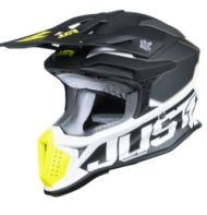 Motocross Helmet Just1 J-18 F Hexa Fluo Yellow/Black/White
