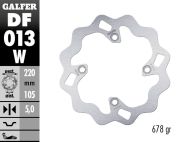 Заден спирачен диск Galfer WAVE FIXED 220x5mm DF013W