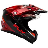 Casca Enduro FLY RACING Trekker Conceal-Rosu/Negru 2025