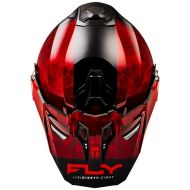 Casca Enduro FLY RACING Trekker Conceal-Rosu/Negru 2025