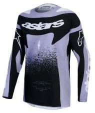 Дамско мотокрос джърси Alpinestars TECHSTAR SWAN VIO/BK