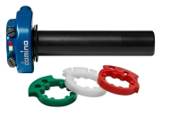 DOMINO THROTTLE CONTROL XM2 W/O GRIP BLUE throttle control