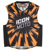 Motorcycle Vest ICON Mil-Spec 3™ Vest ORANGE