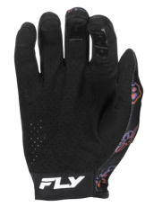 Mănuși motocross FLY RACING Lite Outline Ediție Specială - Negru/Roșu/Mov
