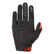 Mănuși de motocross O'NEAL ELEMENT RACEWEAR BLACK/ORANGE V.24