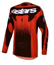 Мотокрос джърси ALPINESTARS TECHSTAR SWAN RED/BK/WH