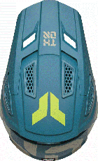 Мотокрос каска THOR FLEET FORGE BLUE