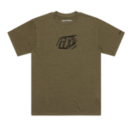 Tricou TROY LEE DESIGNS cu insignă - Olive Heater