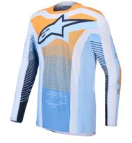 Мотокрос джърси ALPINESTARS TECHSTAR MAVEN BLU/TNG/BK