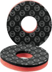 Mânere dublu strat DONUT negru/roșu MOOSE RACING DT-07-01